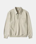 Heavyweight Quarter-Zip Collar Sweatshirt - Ivory