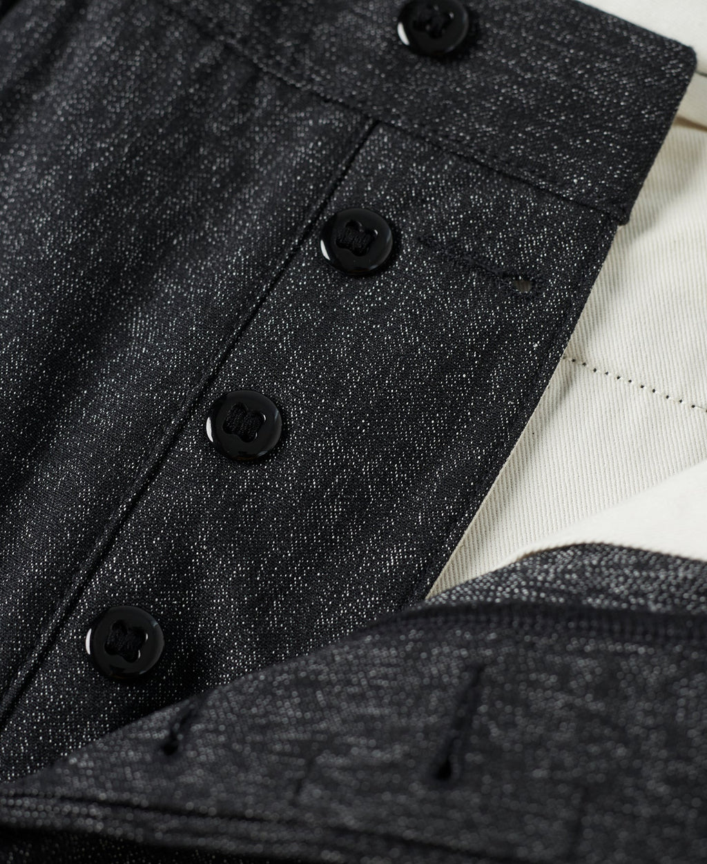 1940s Salt & Pepper Work Trousers