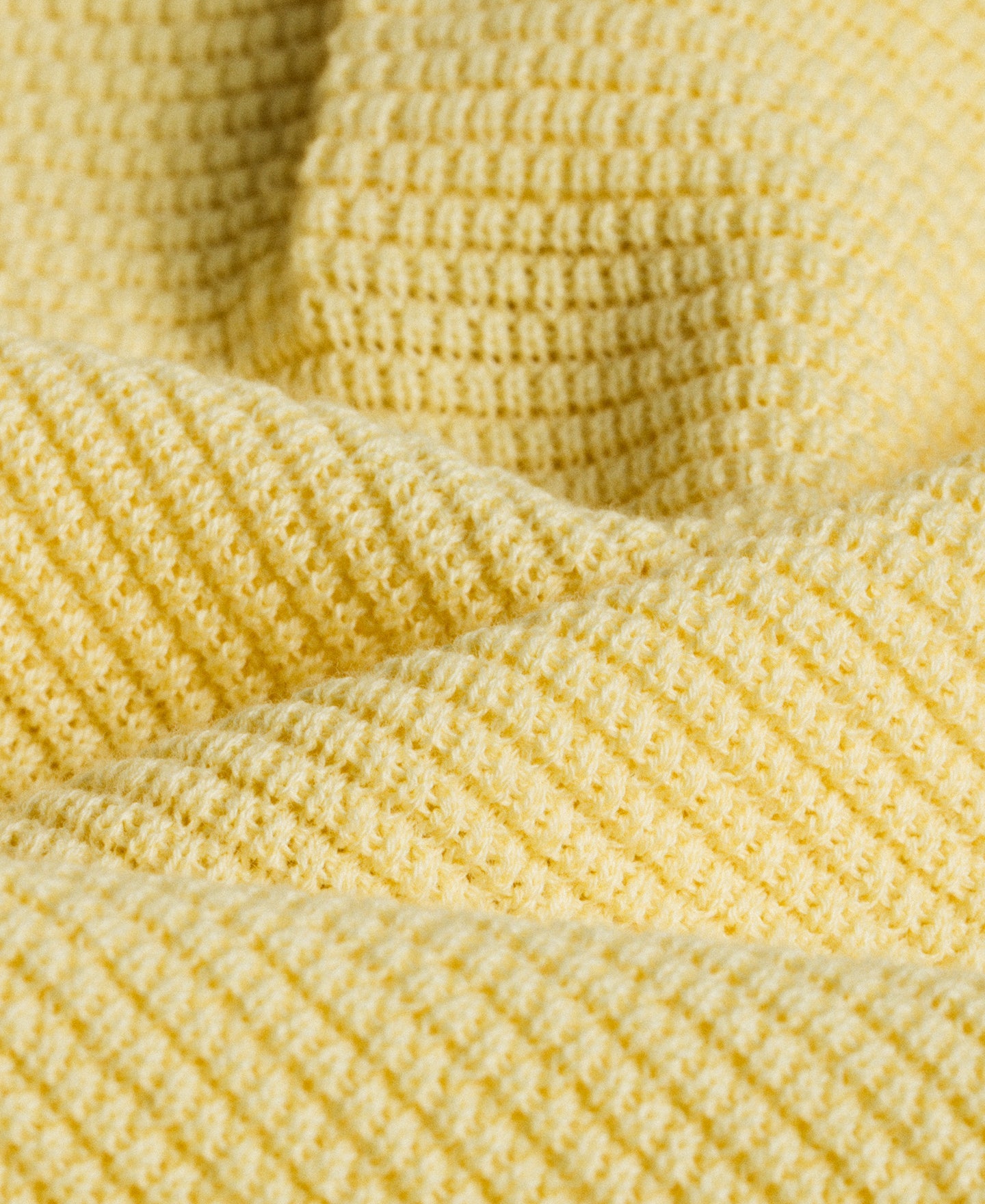 Jacquard Short Sleeve Polo Shirt - Yellow