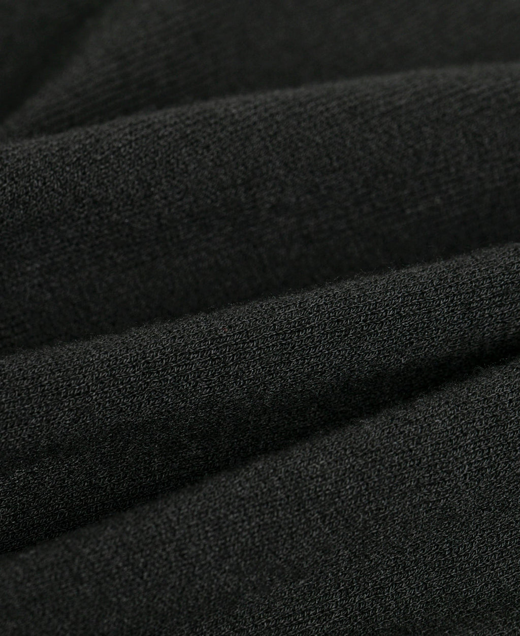 High-Twist Cotton Knit Polo - Black