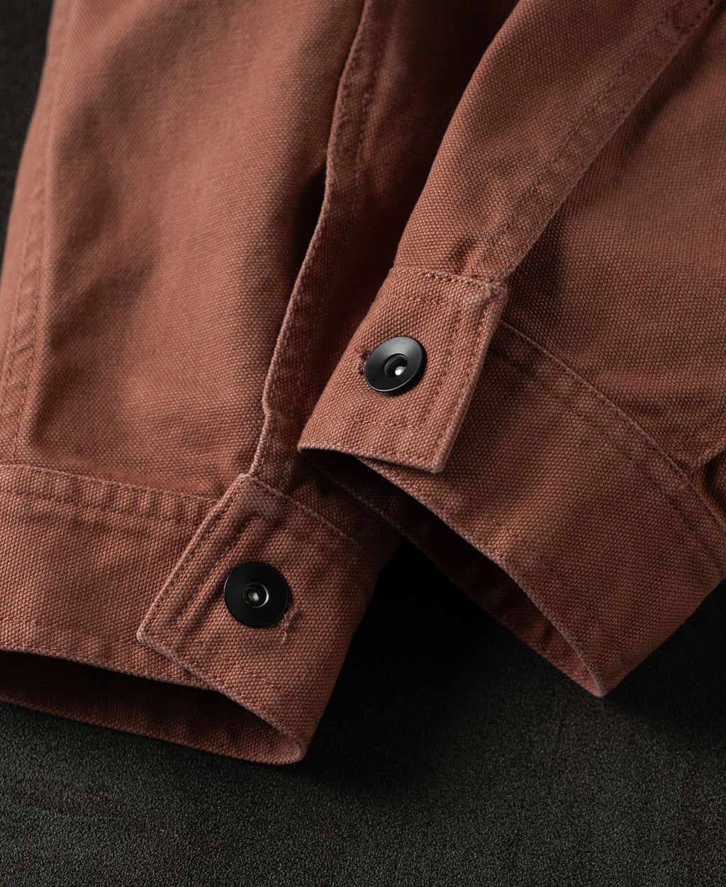 Classic Canvas Cruiser Cropped Jacket - Clay