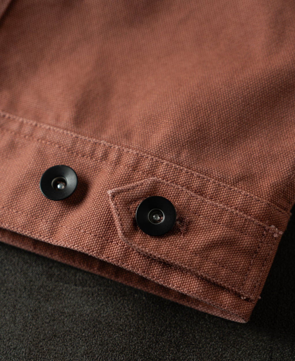 Classic Canvas Cruiser Cropped Jacket - Clay