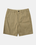 1930s Washed Officer Chino Shorts - Khaki