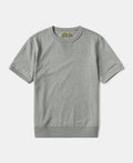 1950s V-Gusset Cotton T-Shirt - Heather Gray