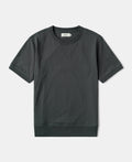 1950s V-Gusset Cotton T-Shirt - Vintage Black