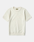 1950s V-Gusset Cotton T-Shirt - White