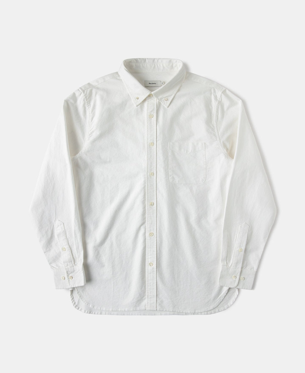 Classic Button-Down Oxford Shirt - White