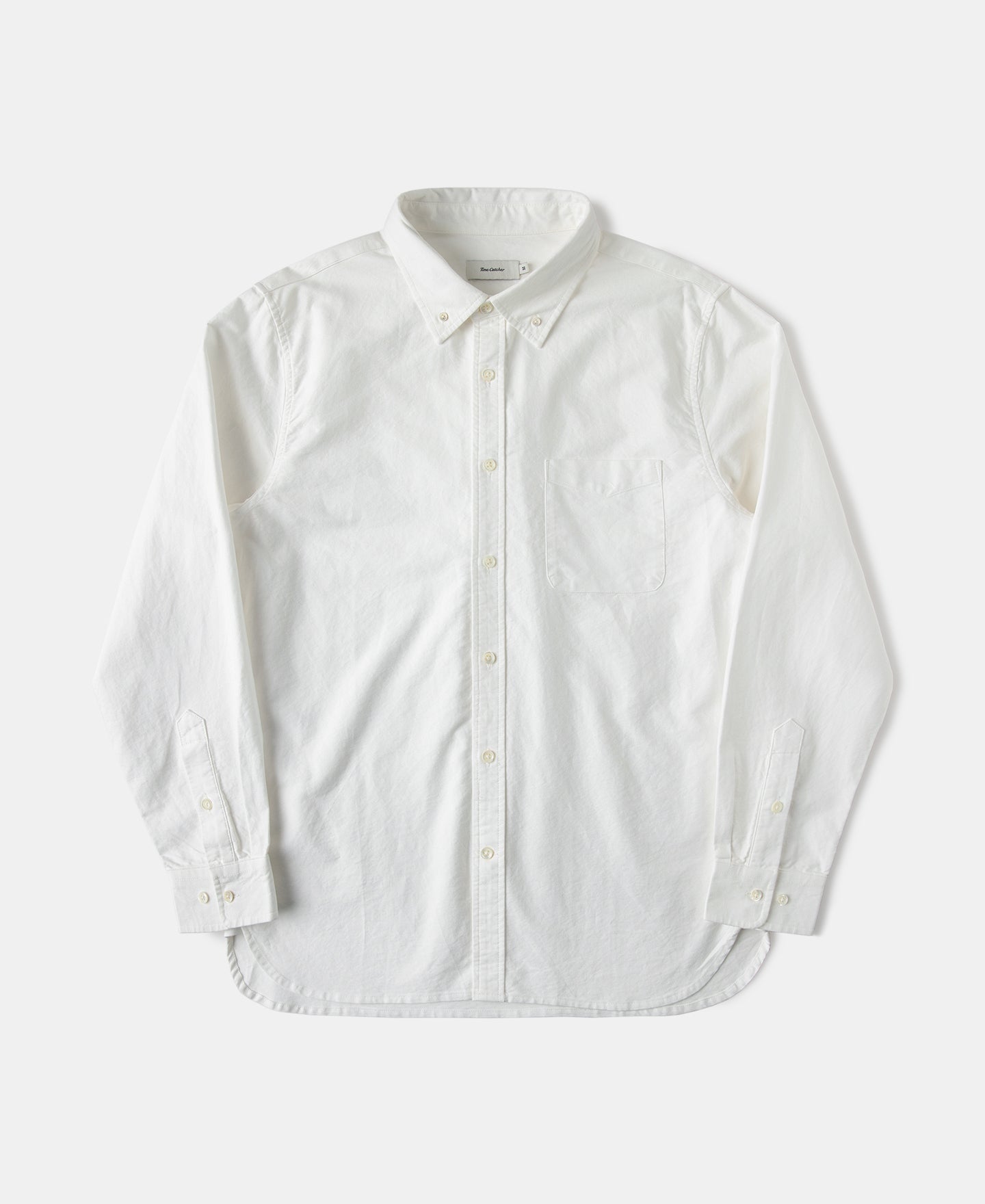Classic Button-Down Oxford Shirt - White