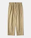 Classic Fit Two-Pleated Chino - Khaki