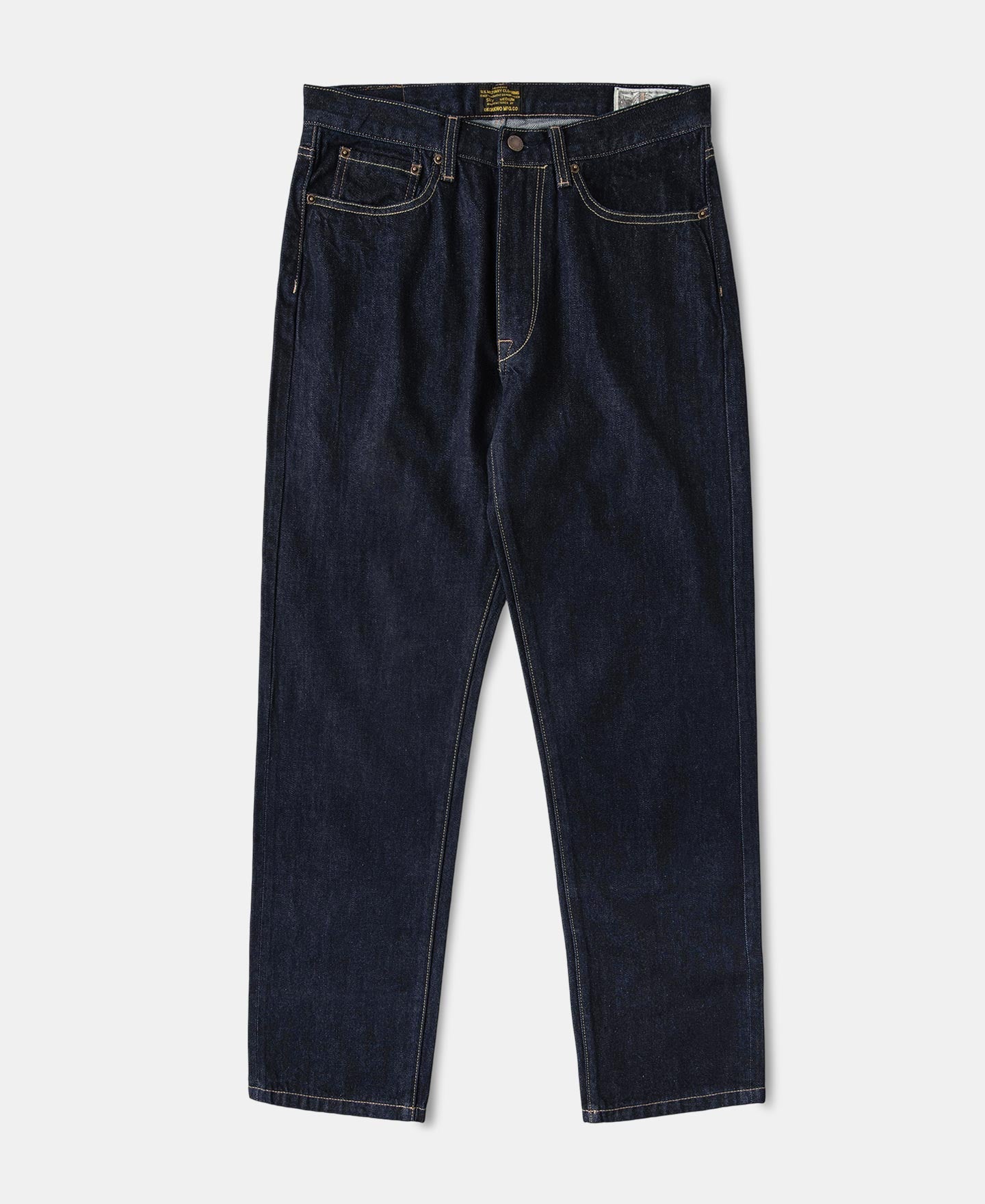 13.2 oz Embroidered Pocket Denim Jeans - Prewashed
