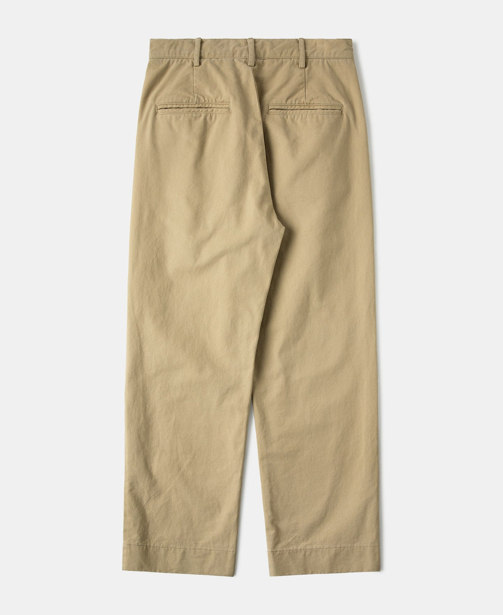 Classic Fit Two-Pleated Chino - Khaki