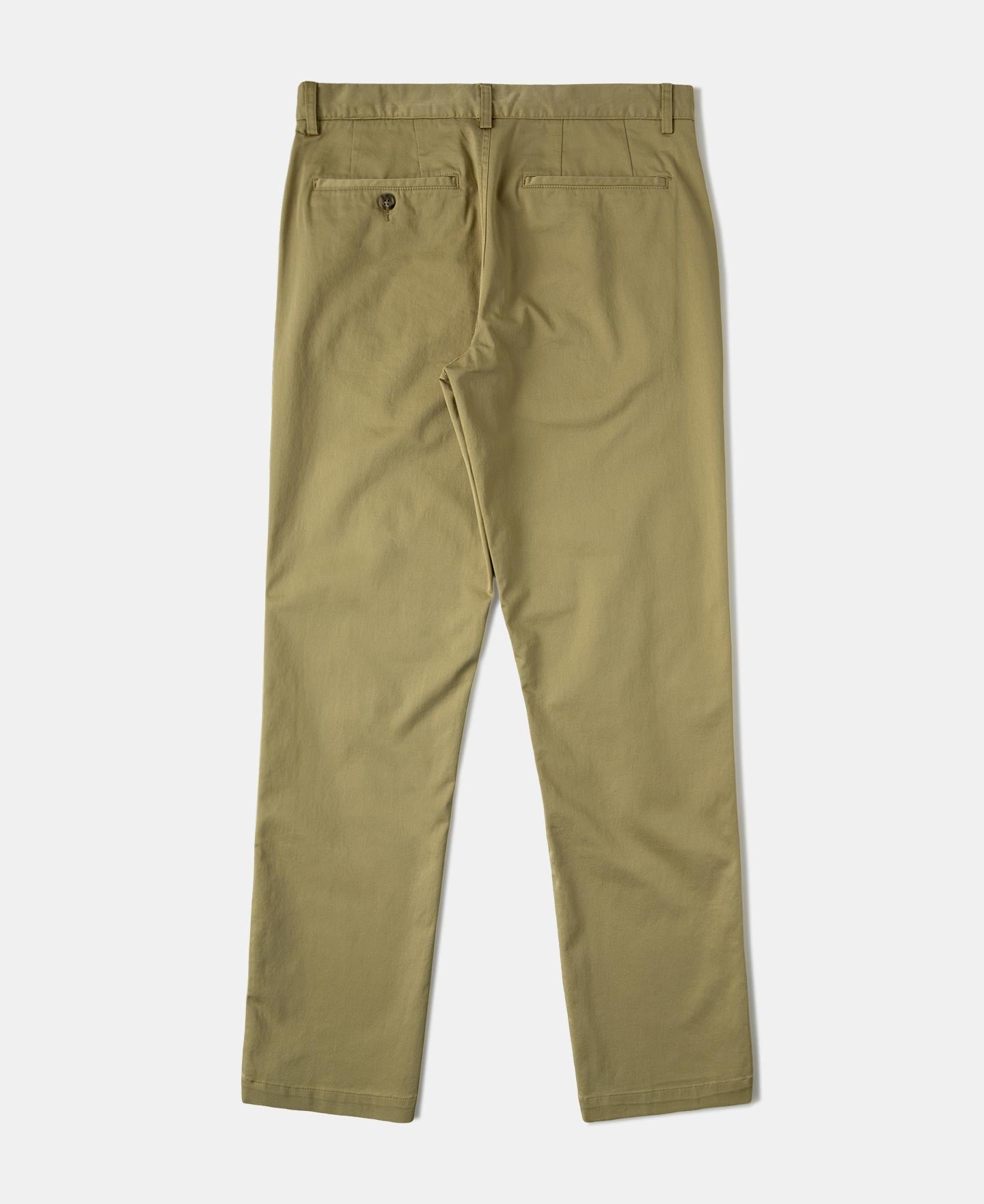 Cotton-Blend Slim Tapered Trousers - Khaki