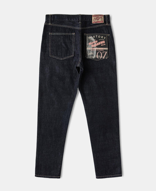 15 oz Slim Tapered Selvedge Denim Jeans - Prewashed
