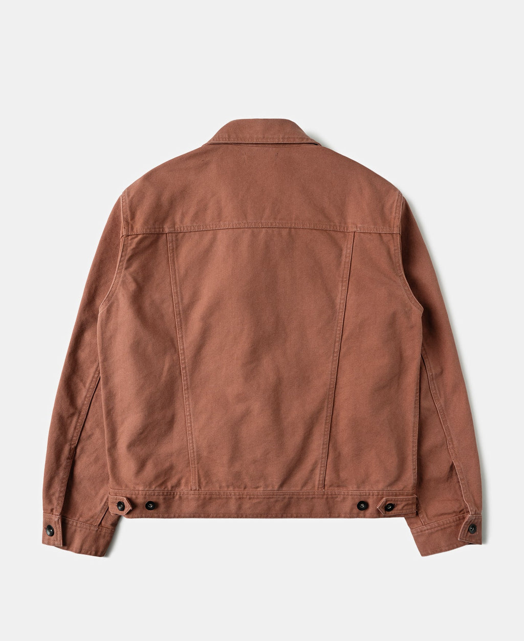 Classic Canvas Cruiser Cropped Jacket - Clay