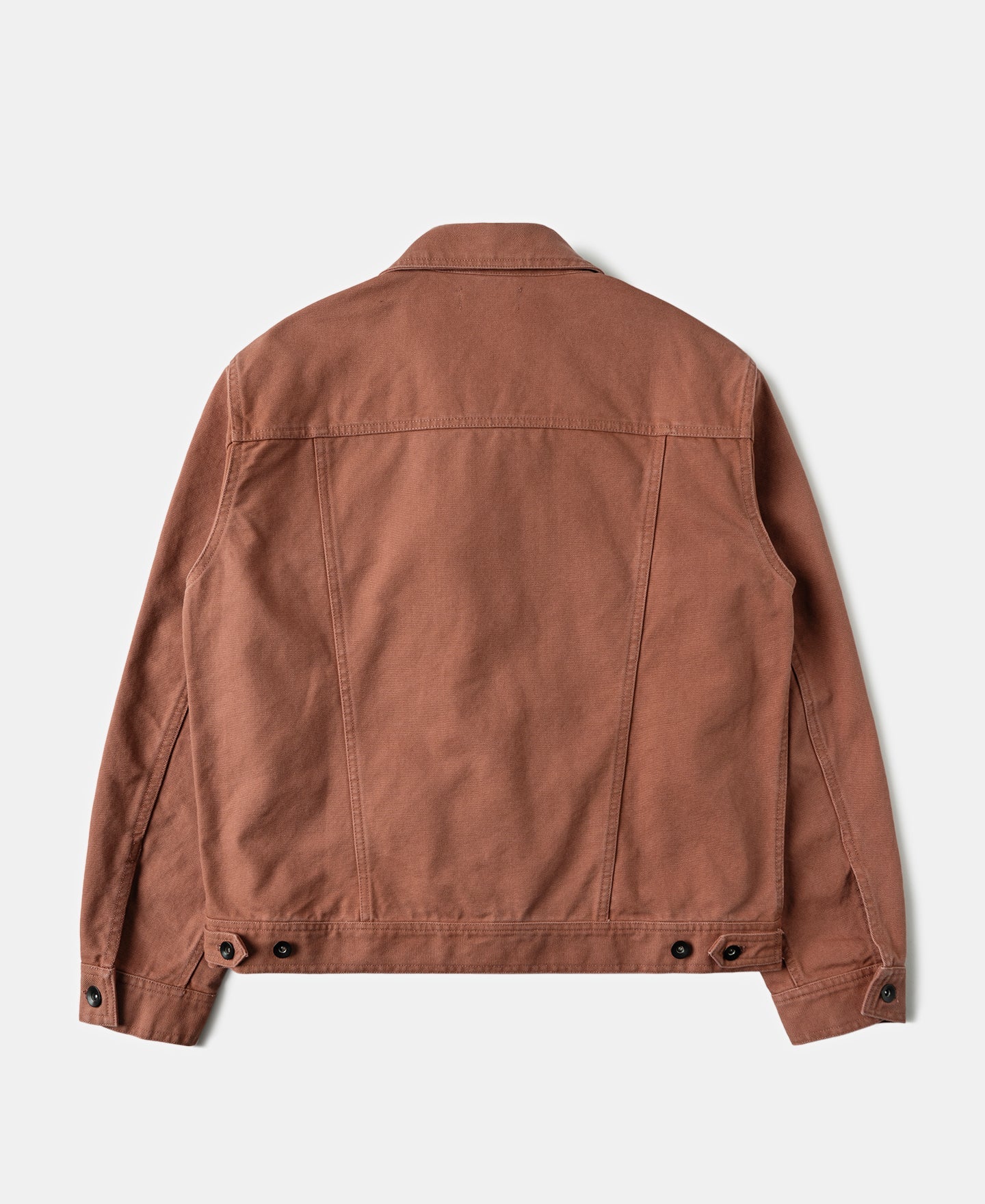 Classic Canvas Cruiser Cropped Jacket - Clay