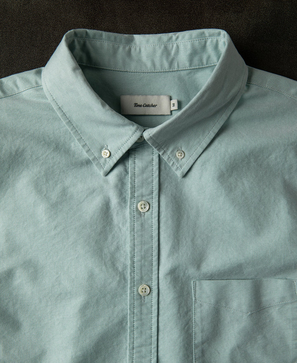 Classic Button-Down Oxford Shirt - Green