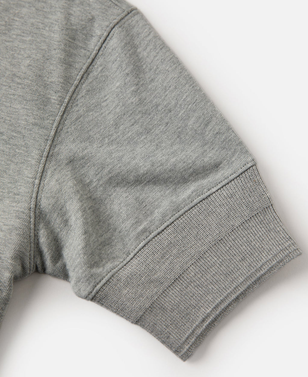 Vintage Short Sleeve Henley T-Shirt - Gray