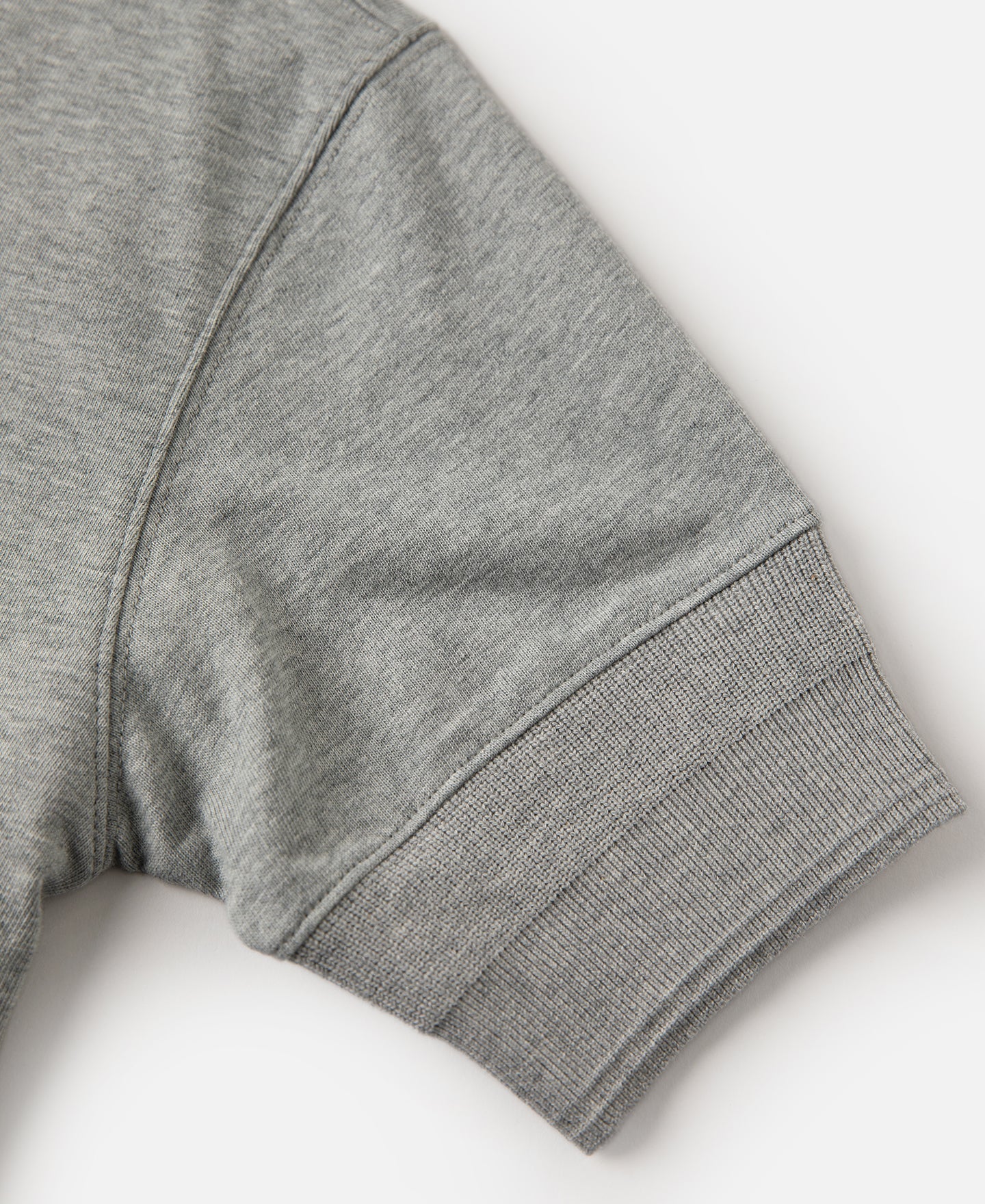 Vintage Short Sleeve Henley T-Shirt - Gray