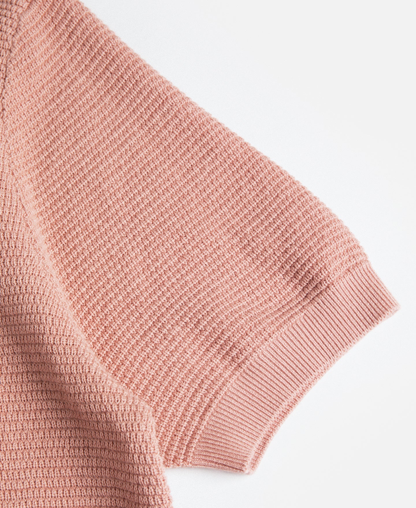 Jacquard Short Sleeve Polo Shirt - Pink