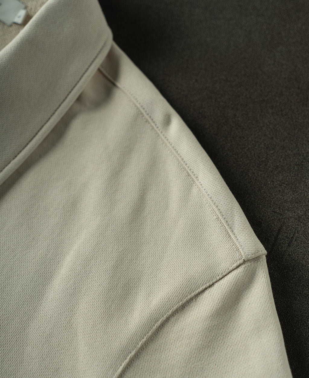 Heavyweight Quarter-Zip Collar Sweatshirt - Ivory