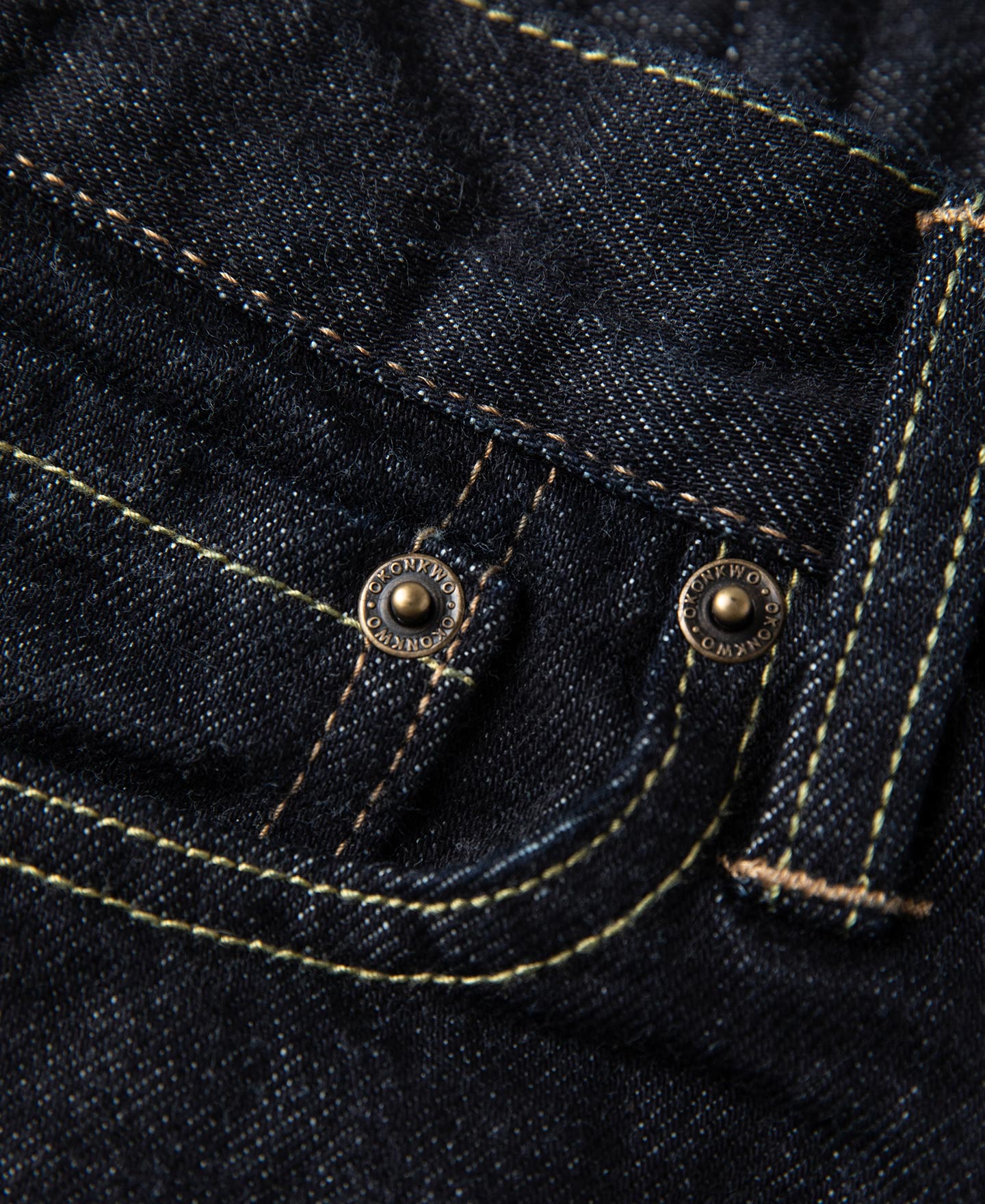 15 oz Slim Tapered Selvedge Denim Jeans - Prewashed