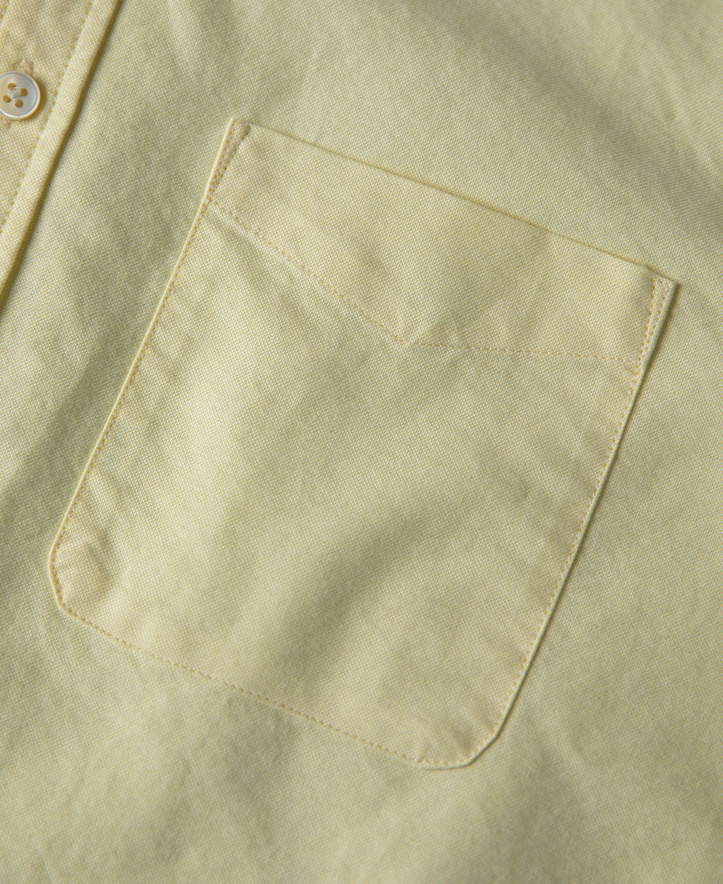 Classic Button-Down Oxford Shirt - Yellow