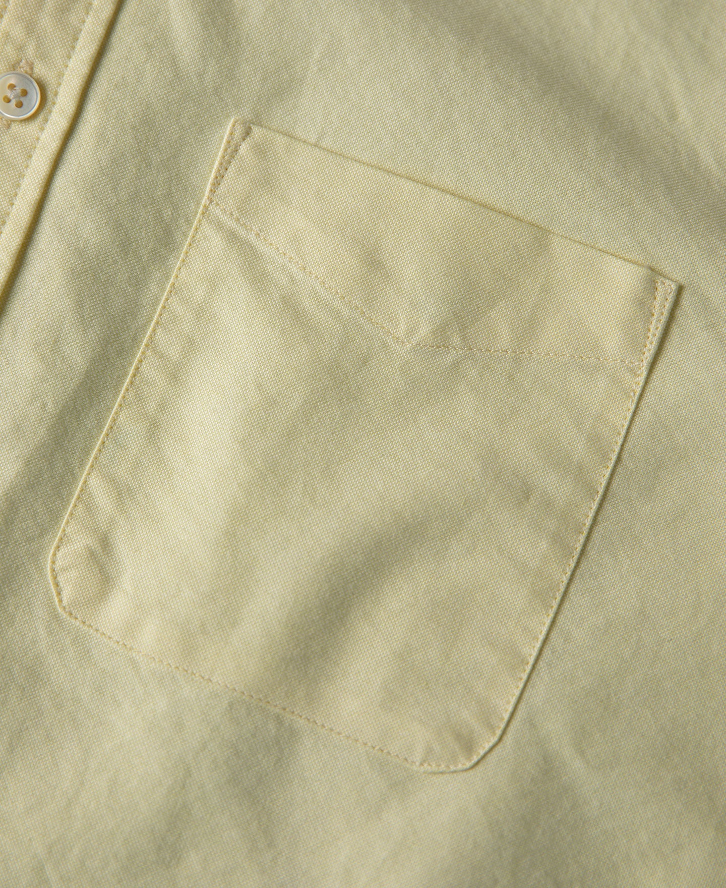 Classic Button-Down Oxford Shirt - Yellow