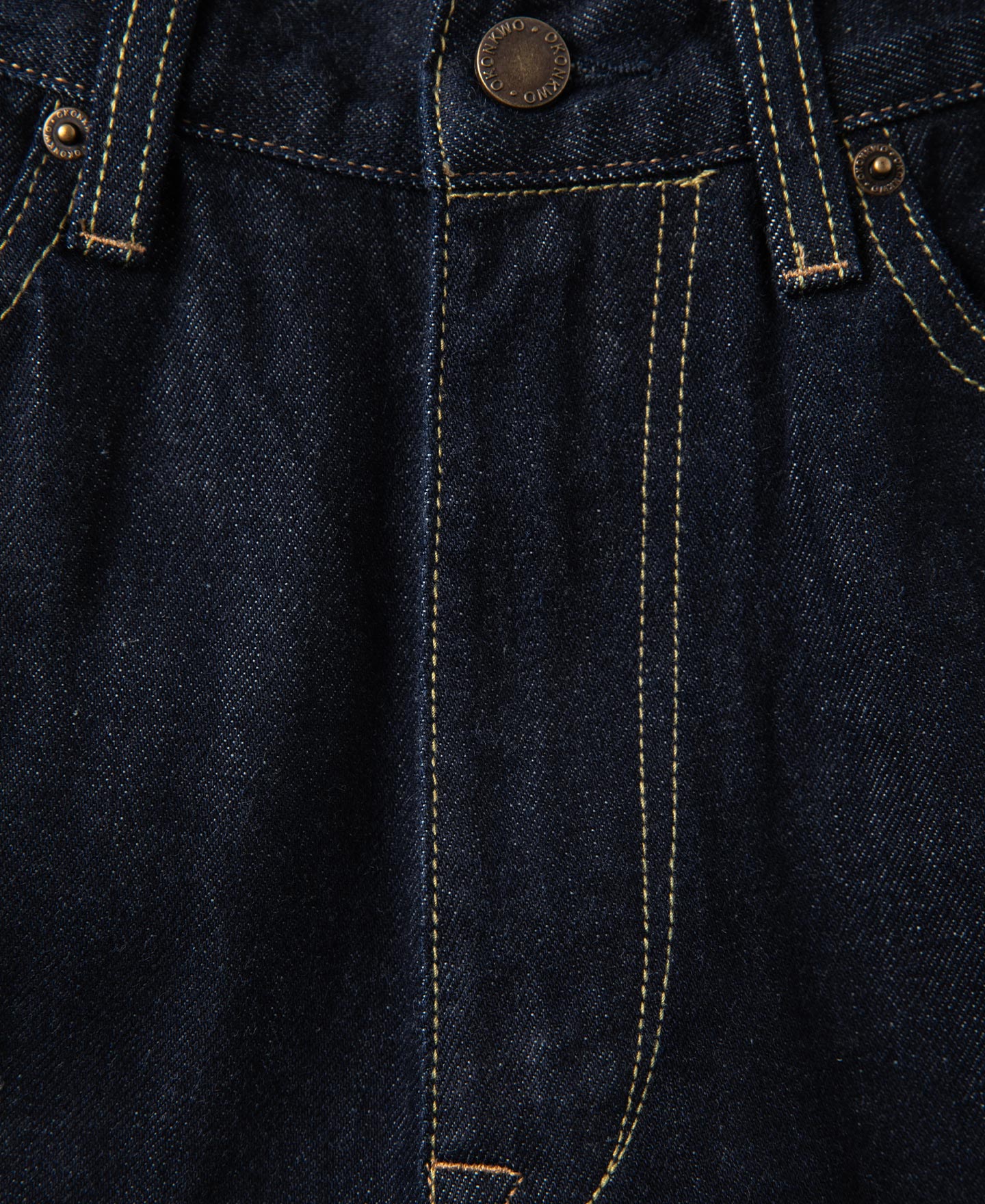 13.2 oz Embroidered Pocket Denim Jeans - Prewashed