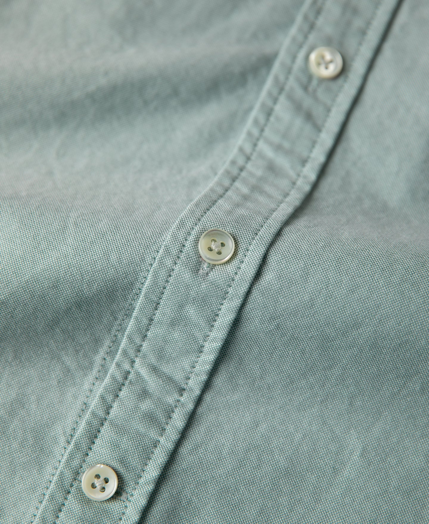 Classic Button-Down Oxford Shirt - Green