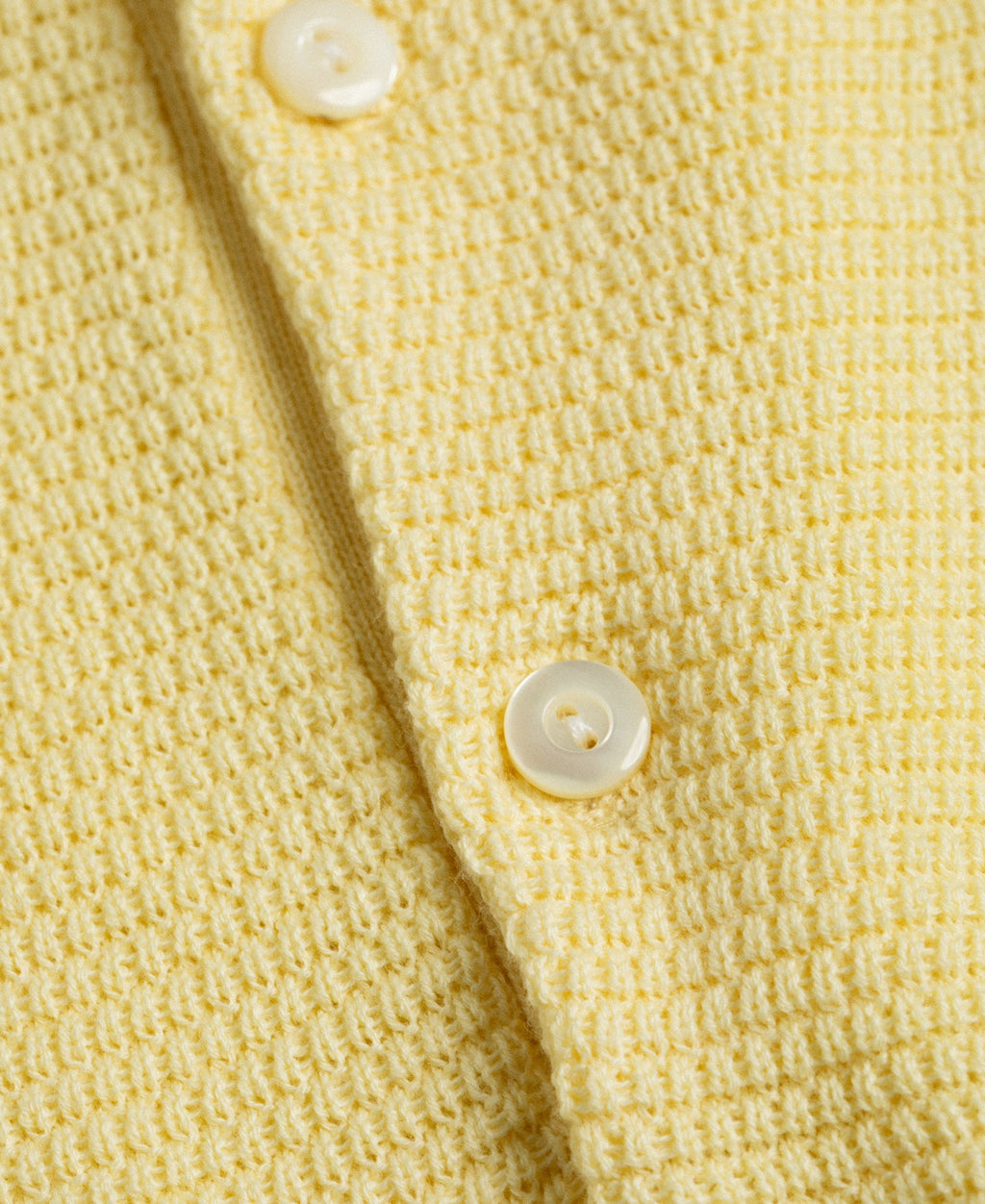 Jacquard Short Sleeve Polo Shirt - Yellow