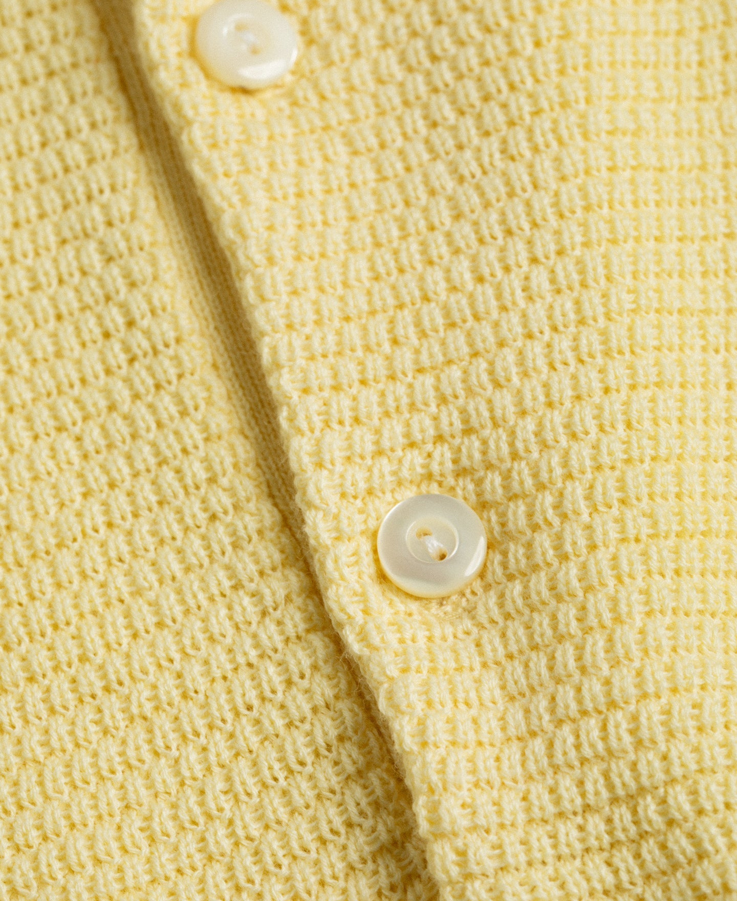 Jacquard Short Sleeve Polo Shirt - Yellow