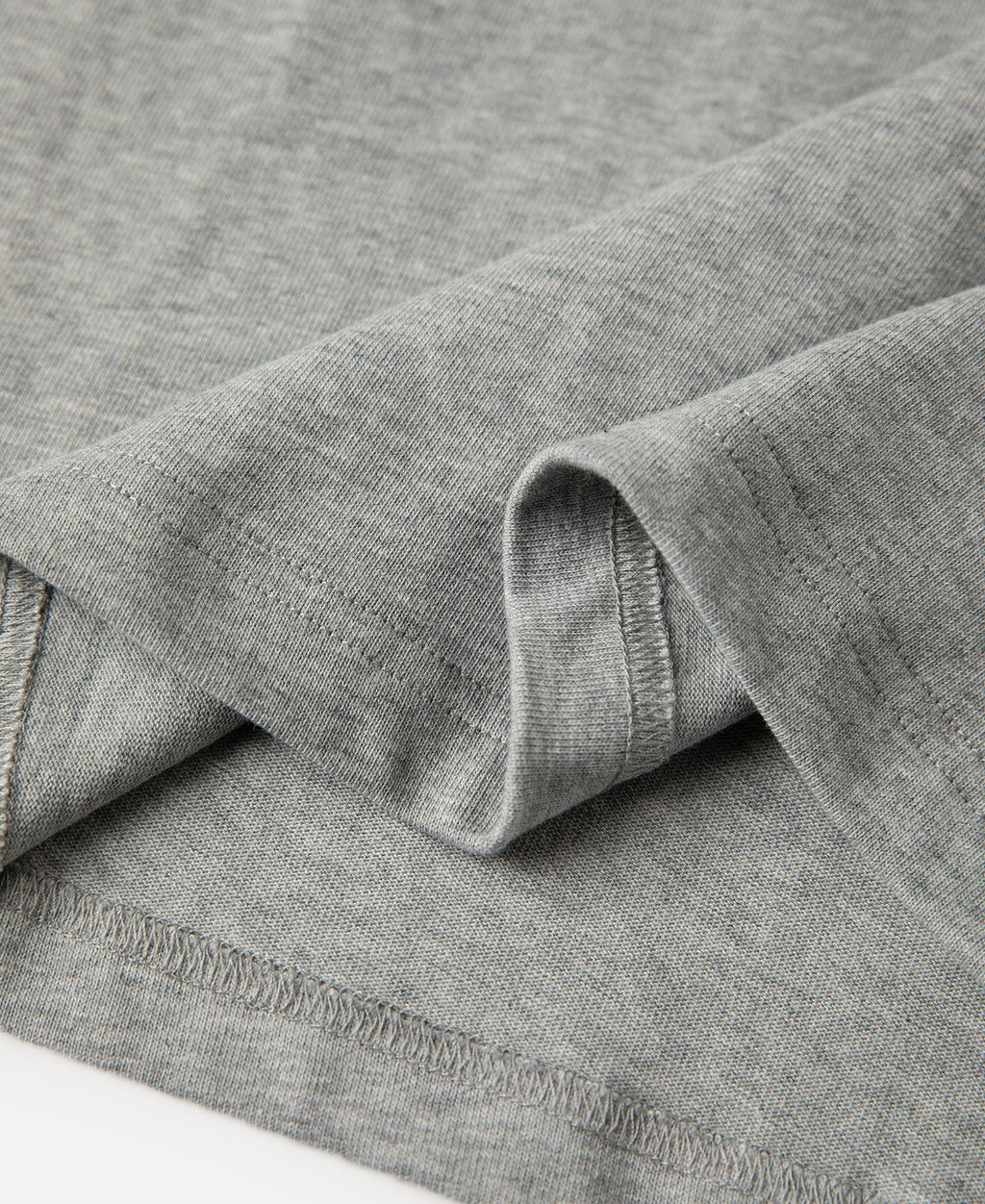 Vintage Short Sleeve Henley T-Shirt - Gray
