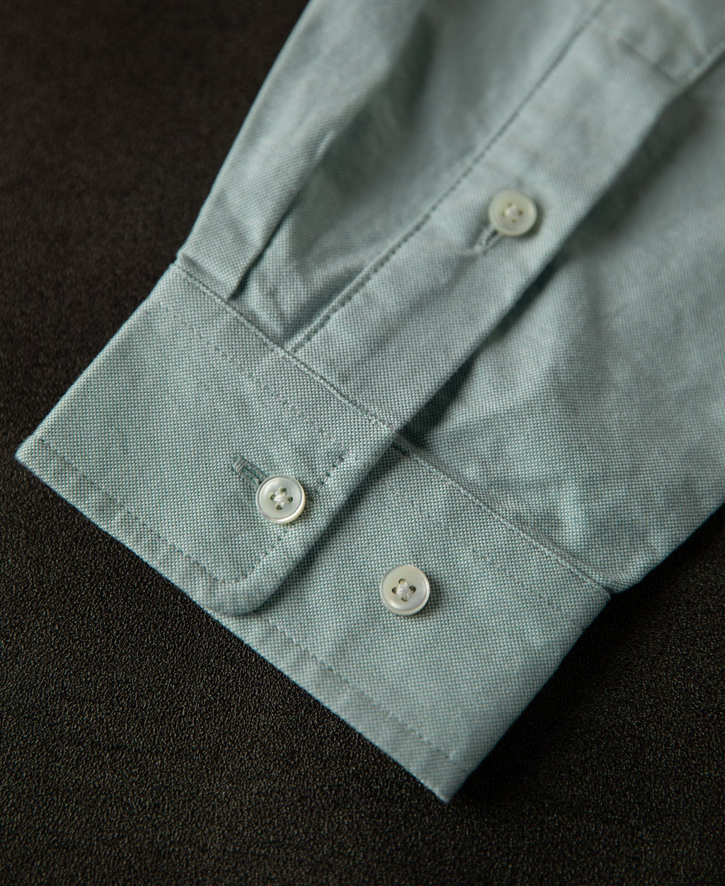 Classic Button-Down Oxford Shirt - Green