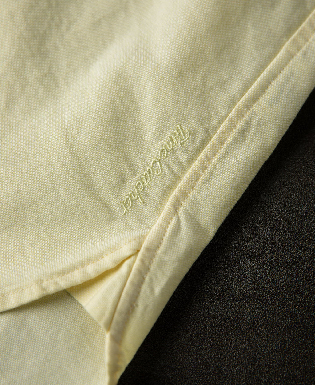 Classic Button-Down Oxford Shirt - Yellow