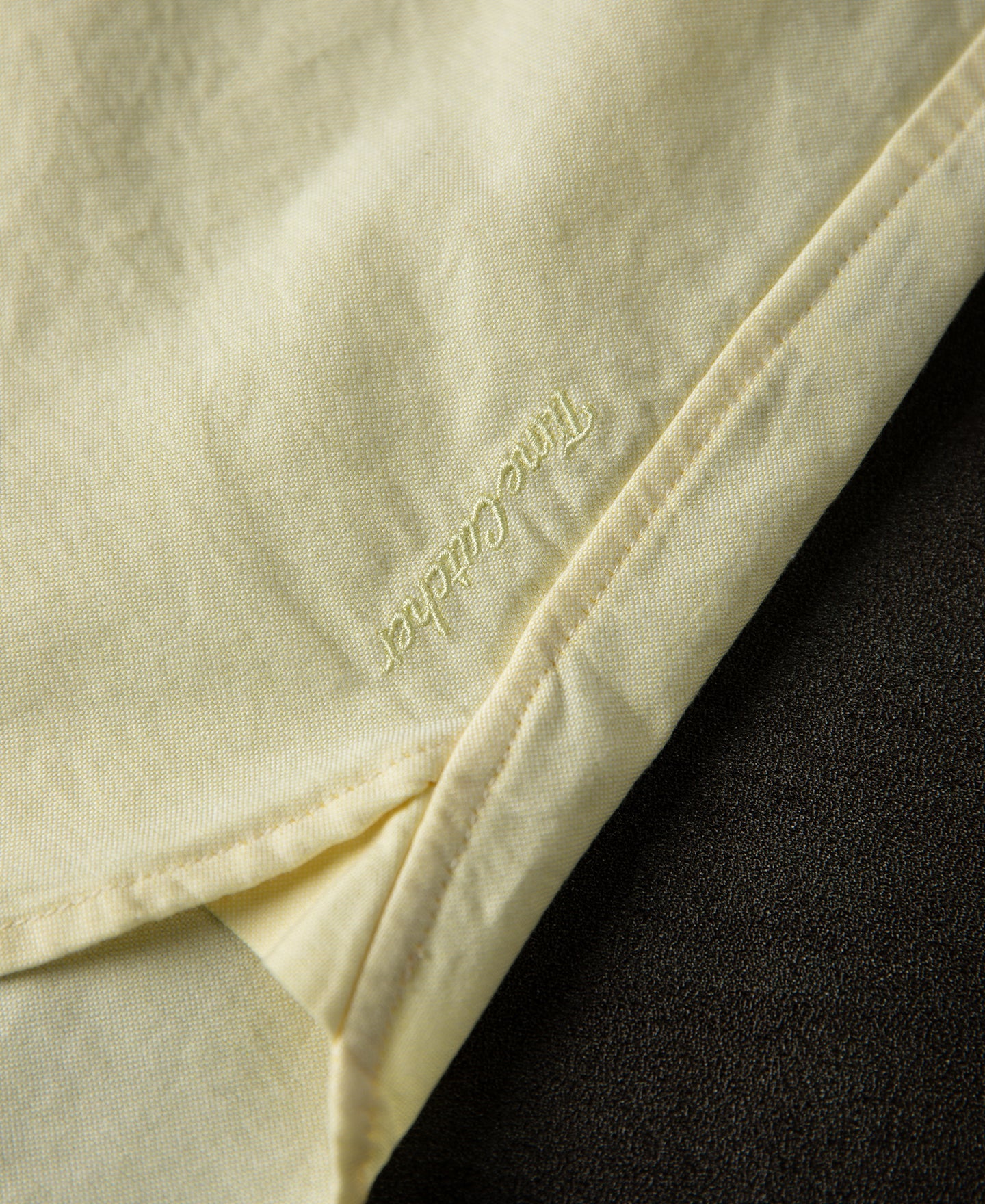 Classic Button-Down Oxford Shirt - Yellow