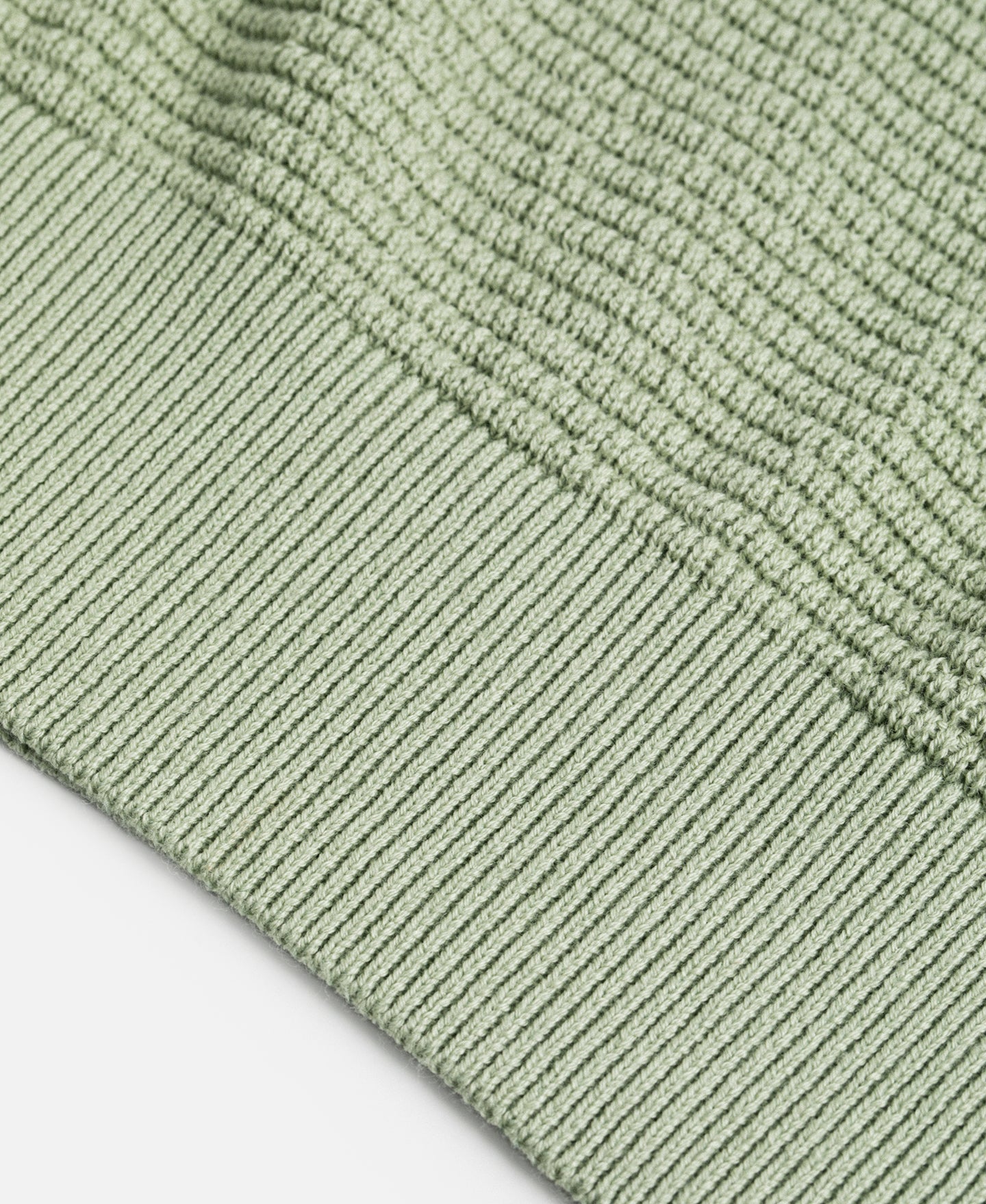 Jacquard Short Sleeve Polo Shirt - Light Green