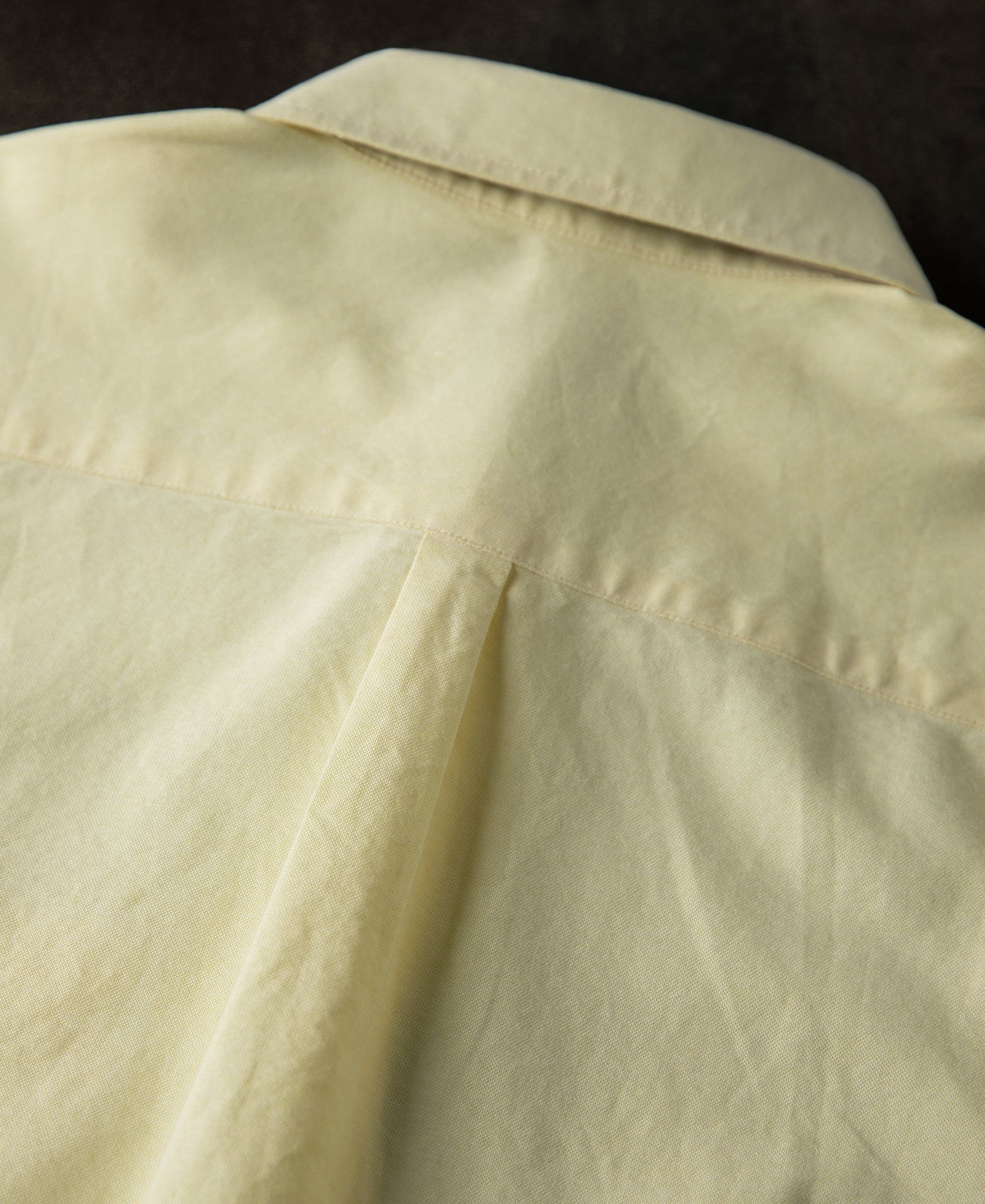 Classic Button-Down Oxford Shirt - Yellow