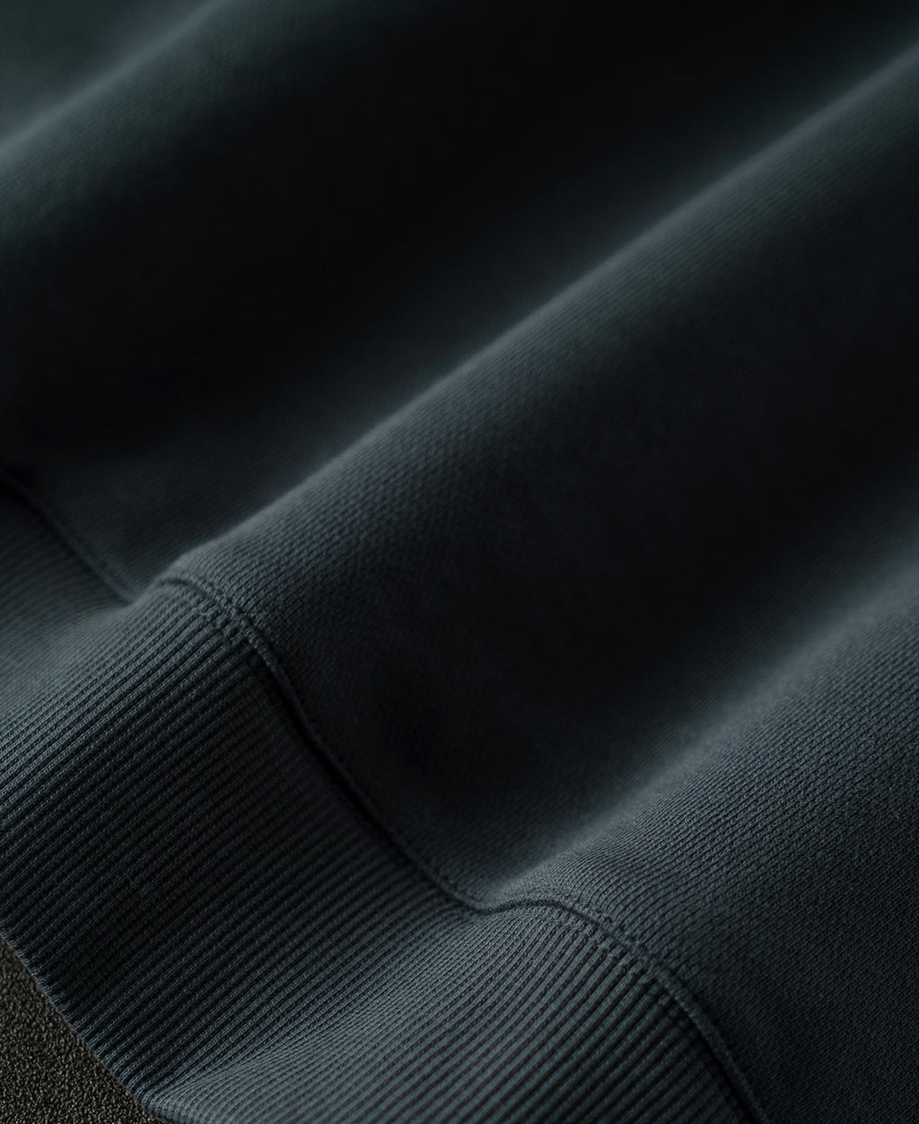 Heavyweight Quarter-Zip Collar Sweatshirt - Vintage Black