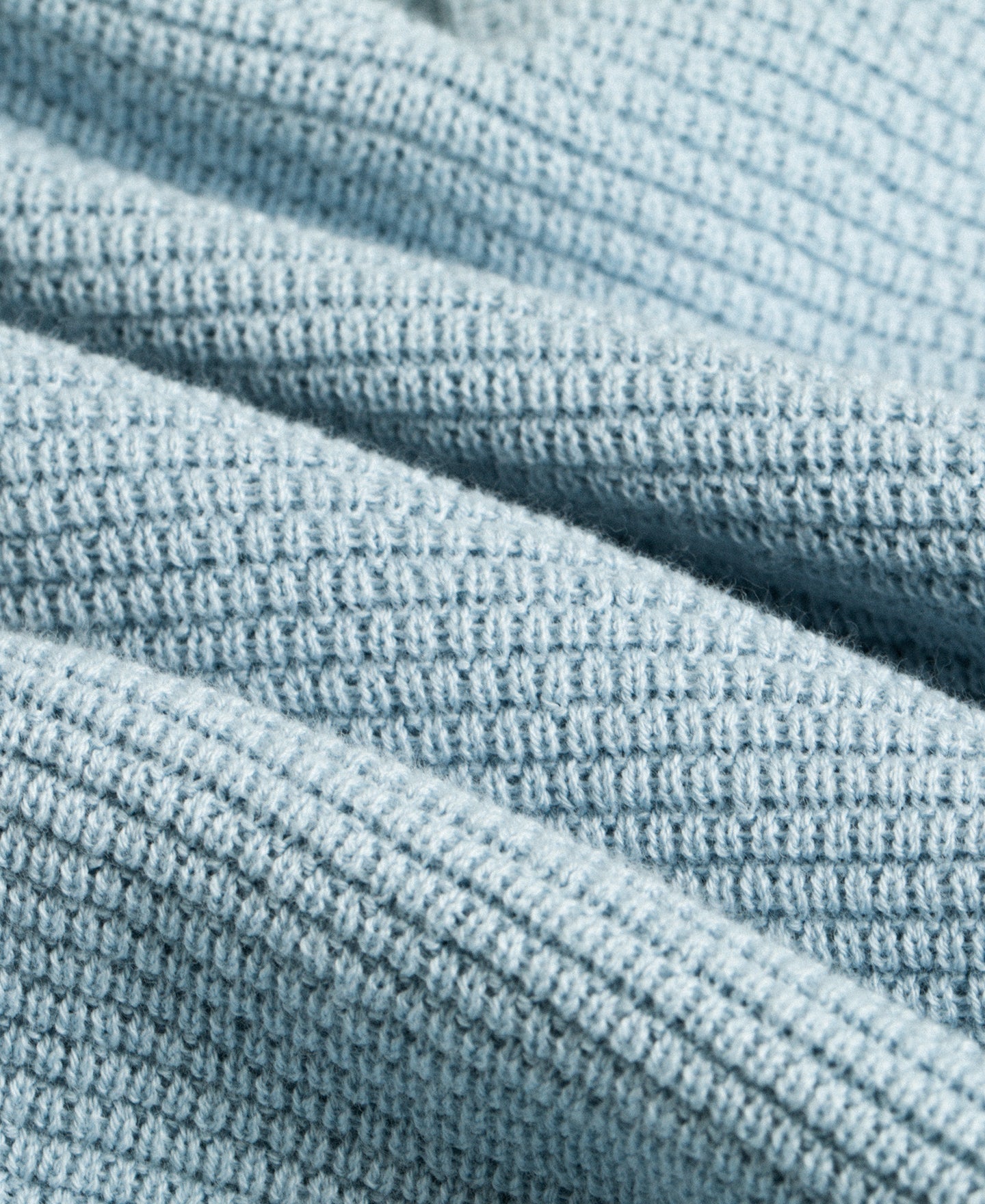 Jacquard Short Sleeve Polo Shirt - Light Blue