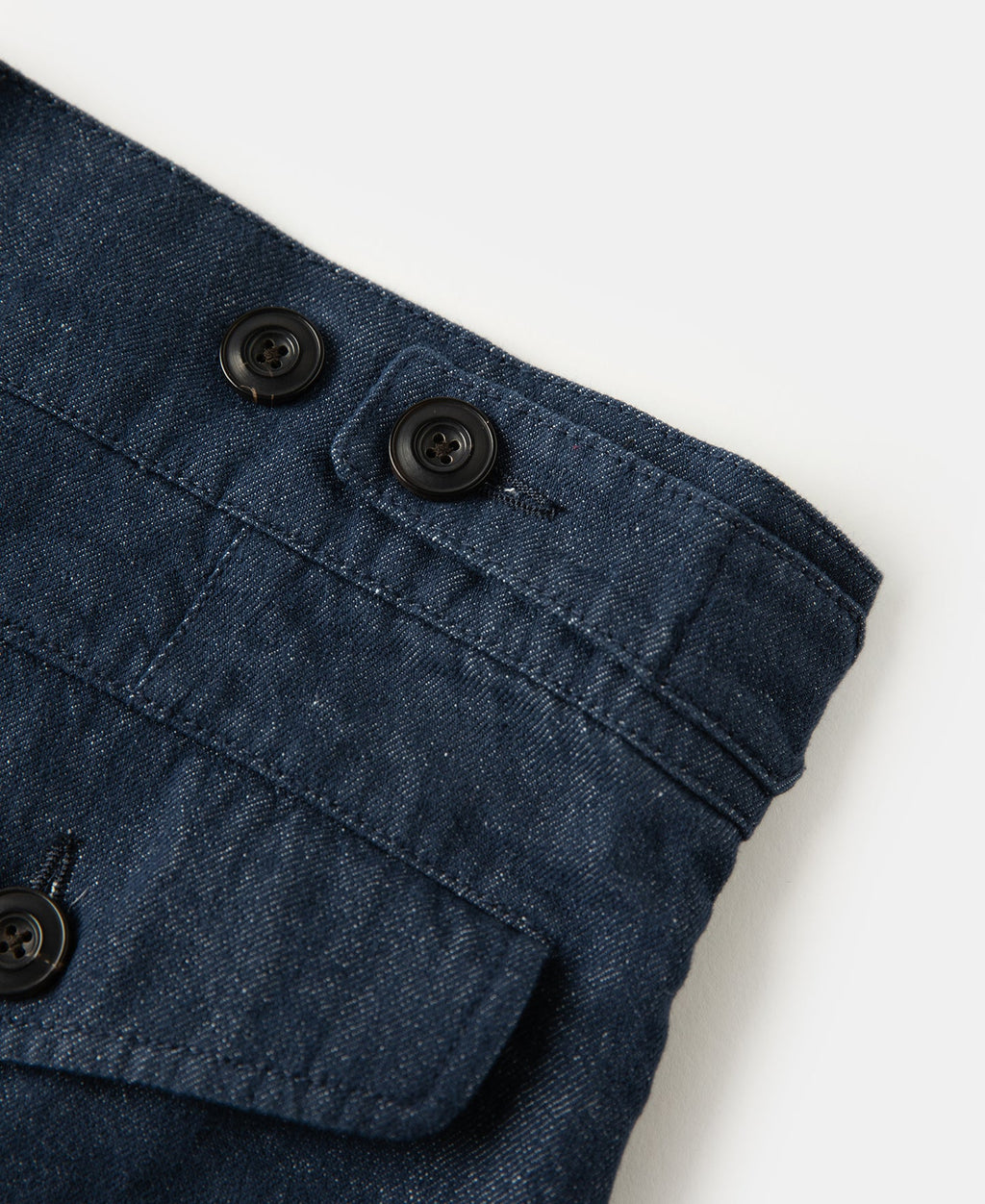 Relaxed Double-Pleated Hemp-Cotton Shorts