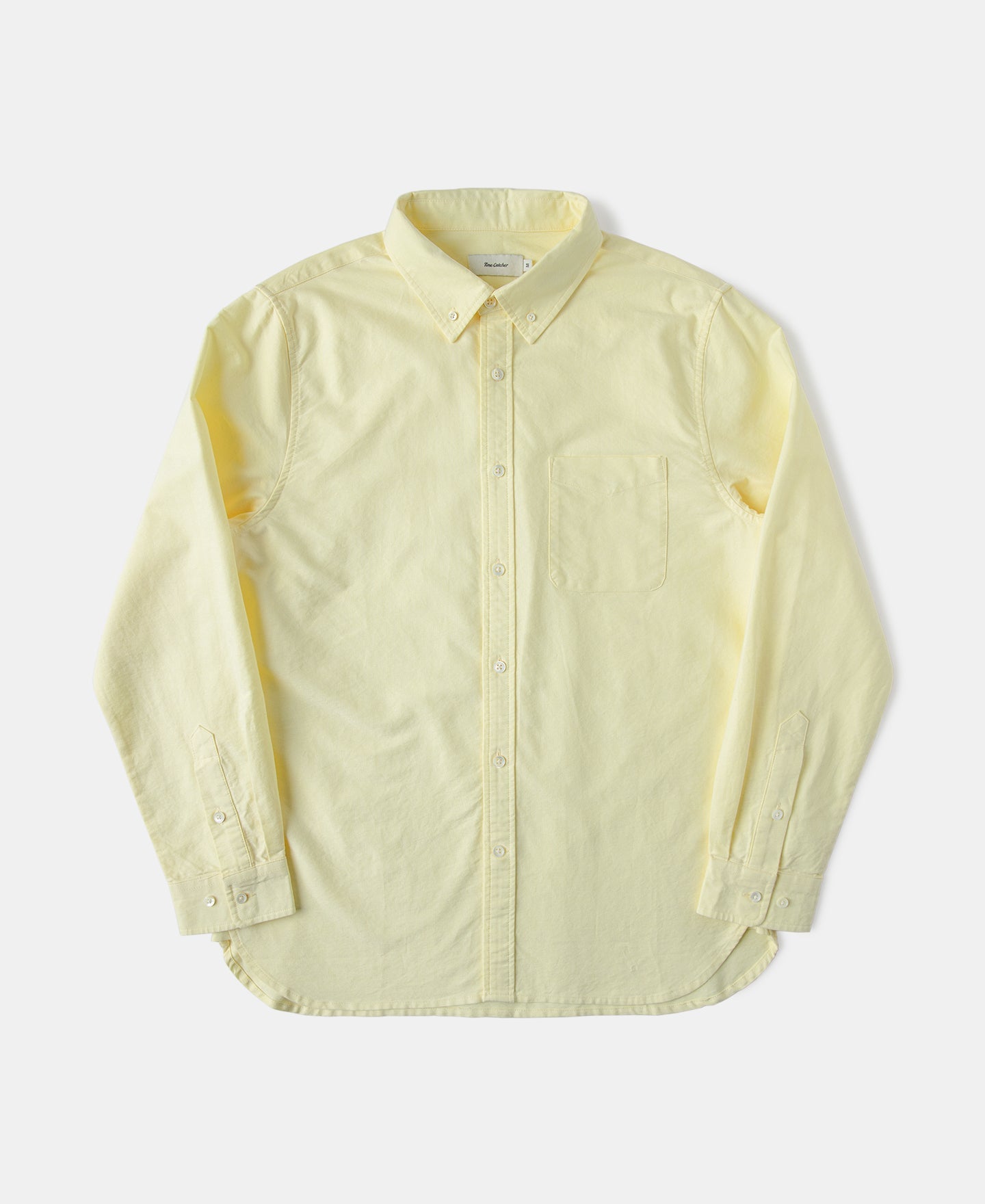 Classic Button-Down Oxford Shirt - Yellow