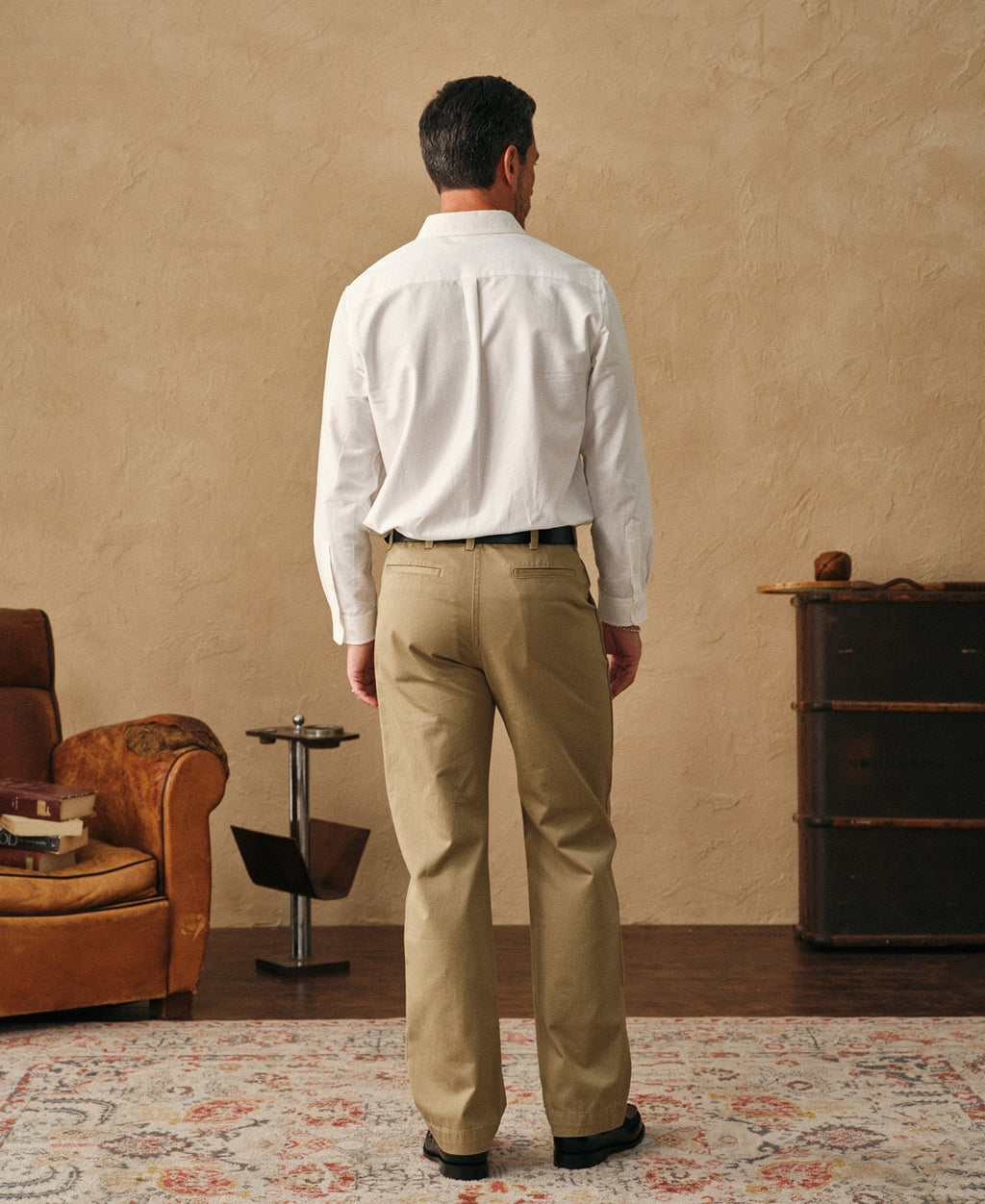 Classic Button-Down Oxford Shirt - White
