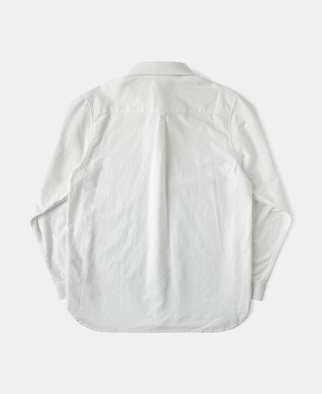 Classic Button-Down Oxford Shirt - White