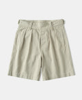 British Army Cotton-Linen Gurkha Shorts - Natural