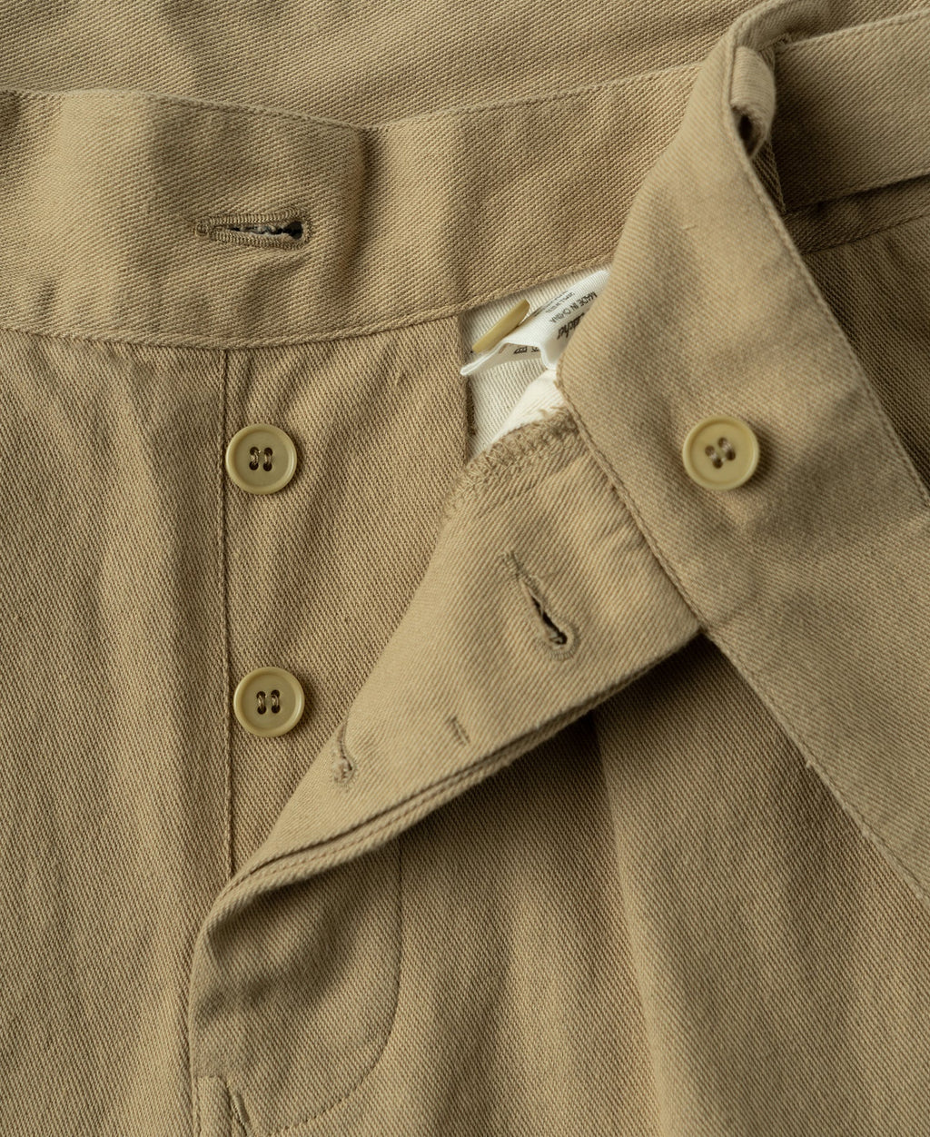 British Army Cotton-Linen Gurkha Shorts - Khaki