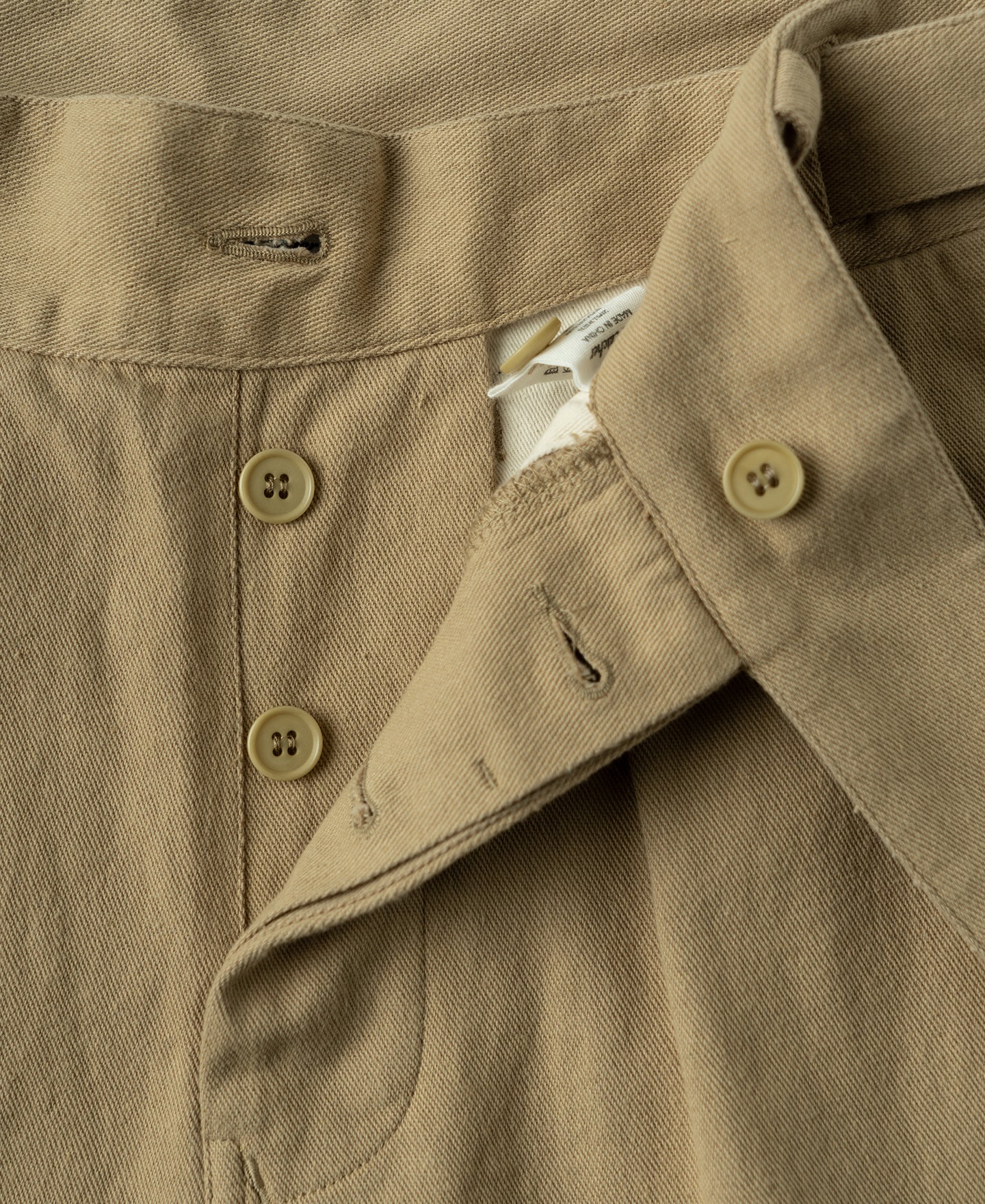 British Army Cotton-Linen Gurkha Shorts - Khaki