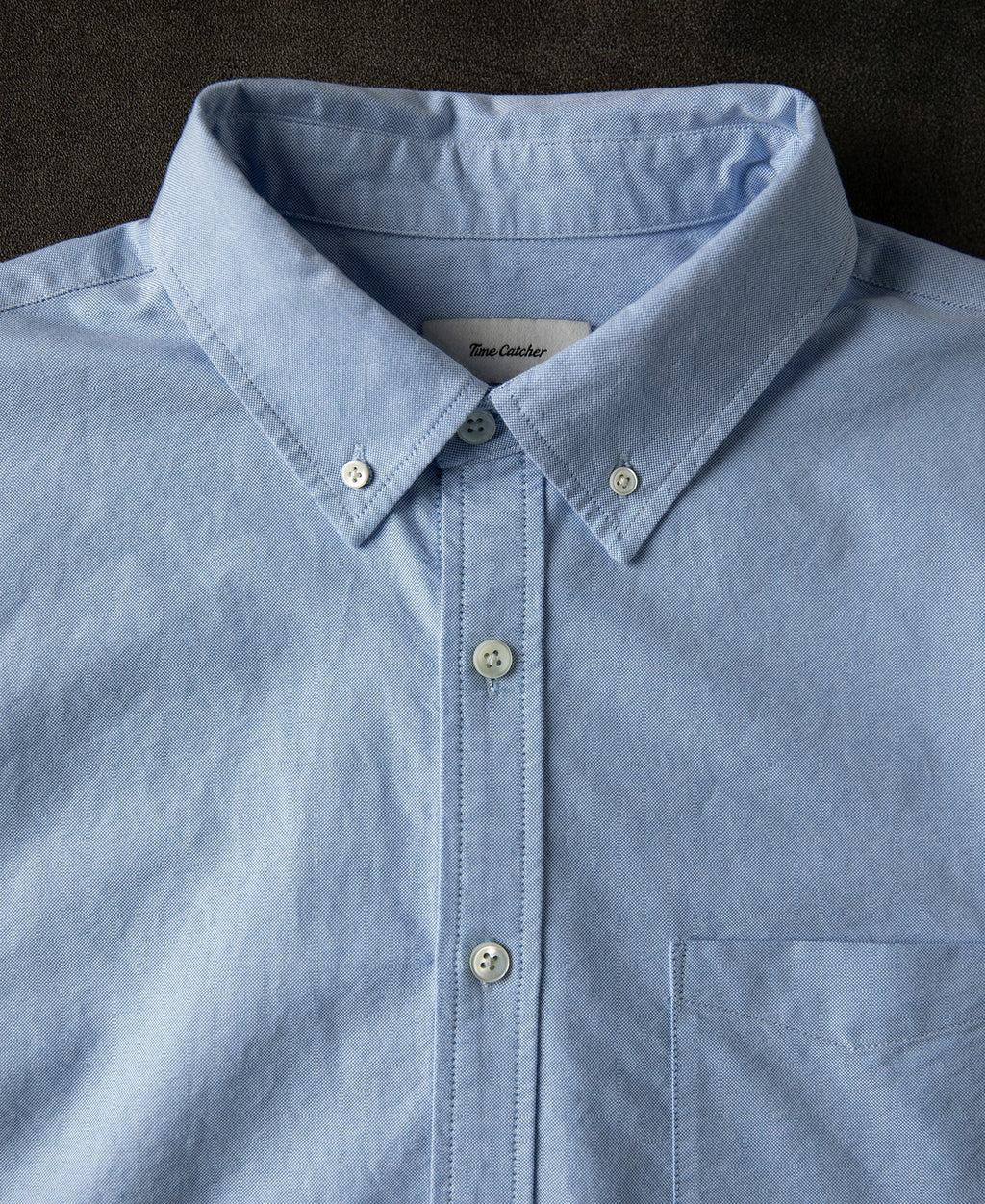 Classic Button-Down Oxford Shirt - Blue
