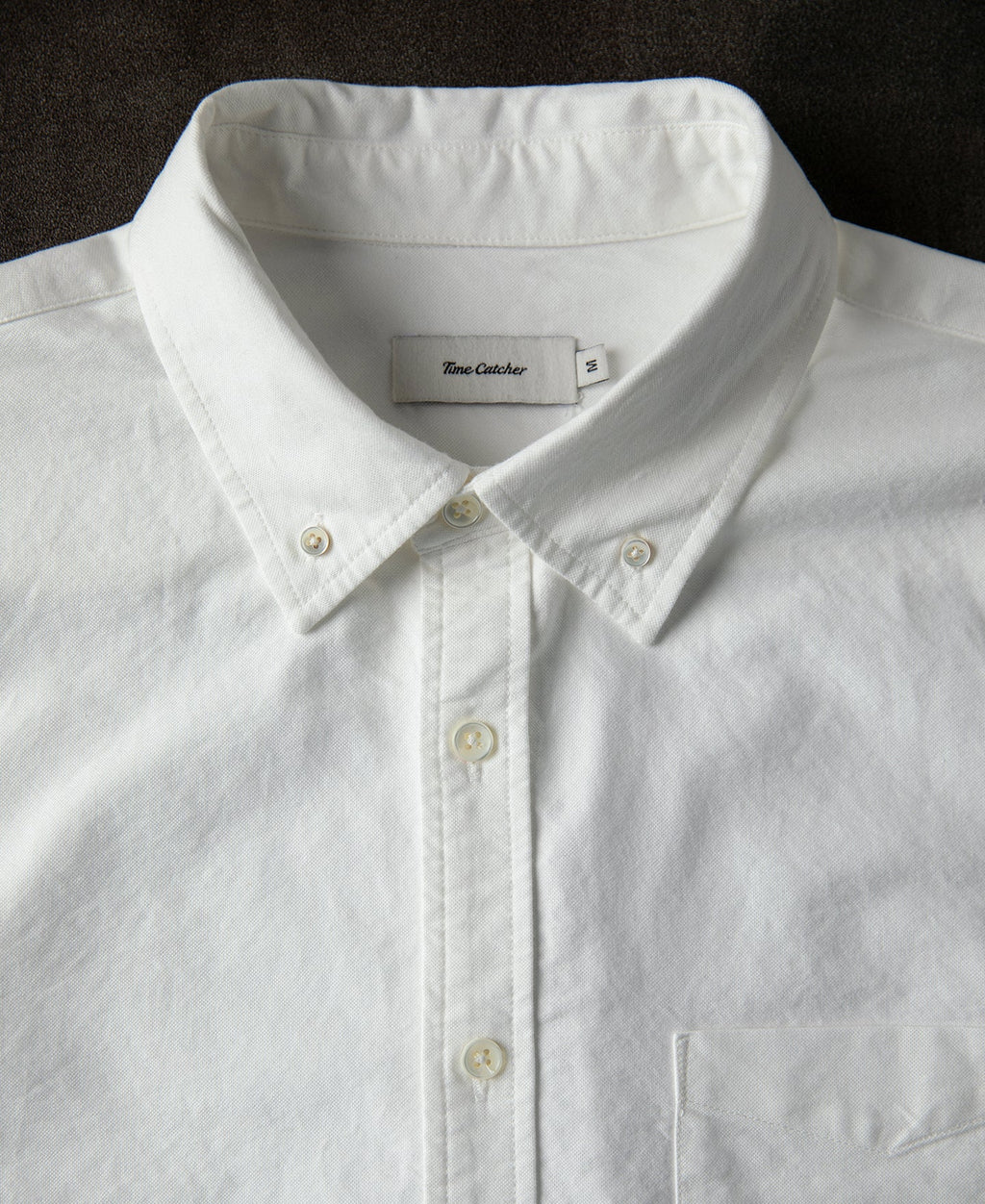 Classic Button-Down Oxford Shirt - White