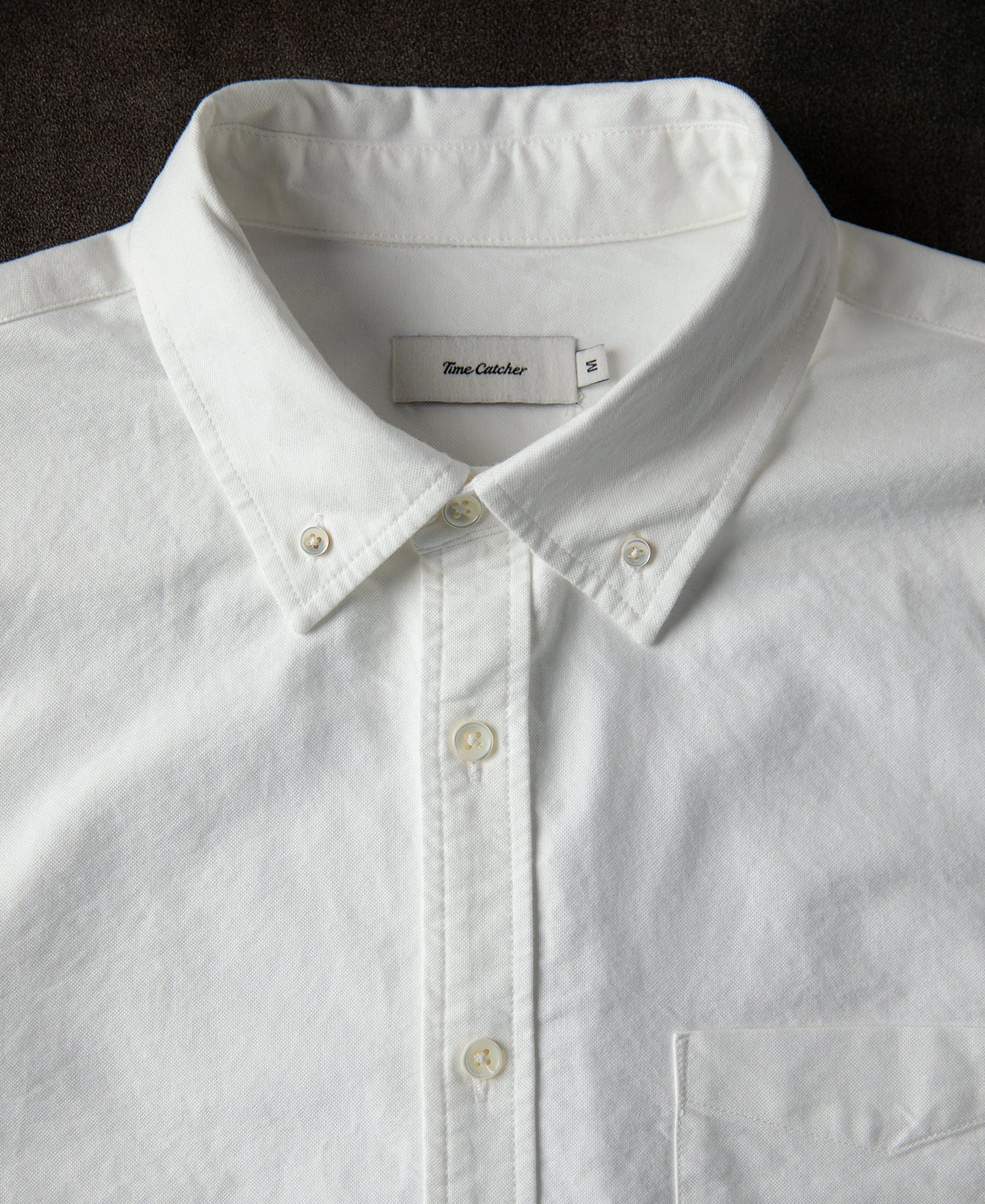 Classic Button-Down Oxford Shirt - White
