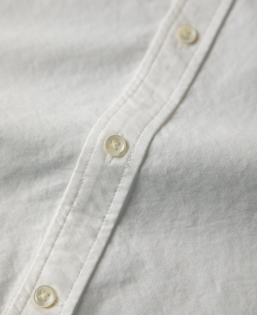 Classic Button-Down Oxford Shirt - White